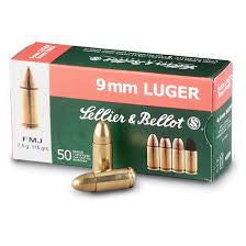 Luger .9mm Ammunition